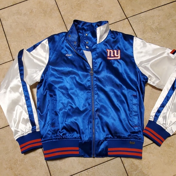 NFL Jackets & Blazers - 🏈NY Giants vintage reebok bomber jacket szL. NFL Jackets & Blazers - 🏈NY Giants vintage reebok bomber jacket szL.
